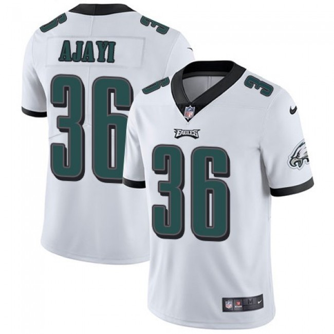 Philadelphia Eagles #36 Jay Ajayi White Youth Stitched NFL Vapor Untouchable Limited Jersey