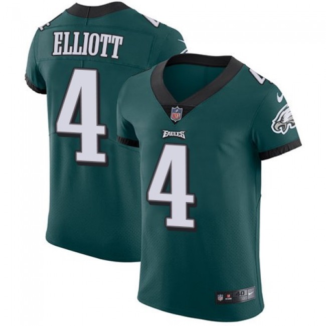 Nike Eagles #4 Jake Elliott Midnight Green Team Color Men's Stitched NFL Vapor Untouchable Elite Jersey