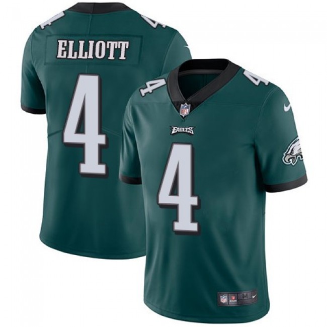 Nike Eagles #4 Jake Elliott Midnight Green Team Color Men's Stitched NFL Vapor Untouchable Limited Jersey