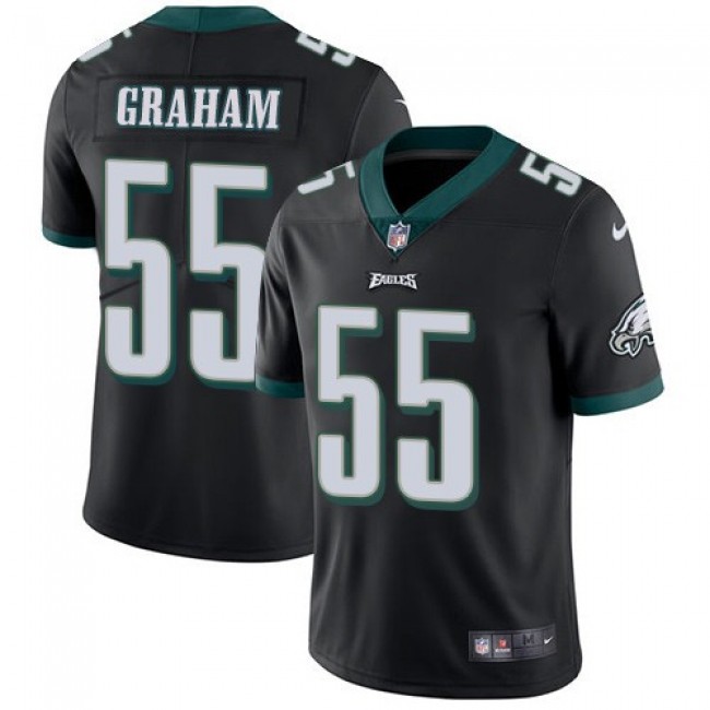 Philadelphia Eagles #55 Brandon Graham Black Alternate Youth Stitched NFL Vapor Untouchable Limited Jersey