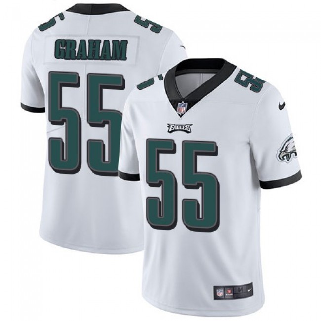 Philadelphia Eagles #55 Brandon Graham White Youth Stitched NFL Vapor Untouchable Limited Jersey