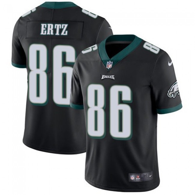 Philadelphia Eagles #86 Zach Ertz Black Alternate Youth Stitched NFL Vapor Untouchable Limited Jersey