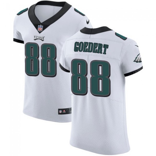 Nike Eagles #88 Dallas Goedert White Men's Stitched NFL Vapor Untouchable Elite Jersey