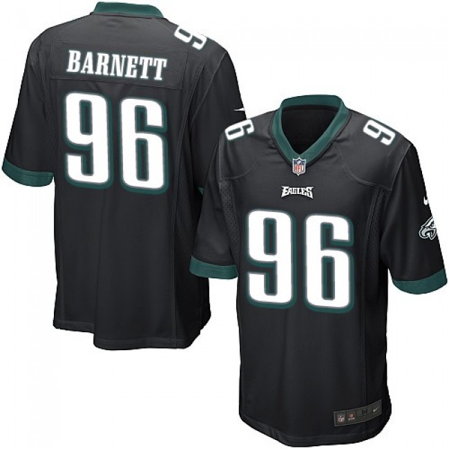 Philadelphia Eagles #96 Derek Barnett Black Alternate Youth Stitched NFL New Elite Jersey