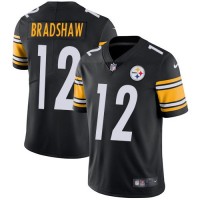 لصقات تنظيف الانف Deutschland NFL Jersey-Nike Steelers #12 Terry Bradshaw Black Team ... لصقات تنظيف الانف