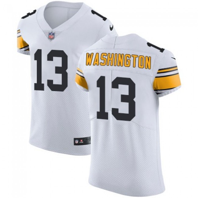 Nike Steelers #13 James Washington White Men's Stitched NFL Vapor Untouchable Elite Jersey