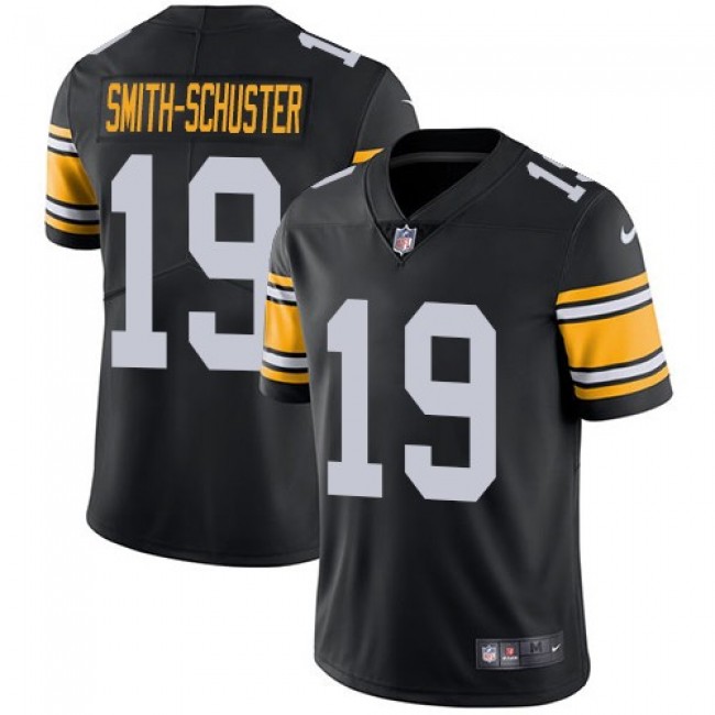 Nike Steelers #19 JuJu Smith-Schuster Black Alternate Men's Stitched NFL Vapor Untouchable Limited Jersey