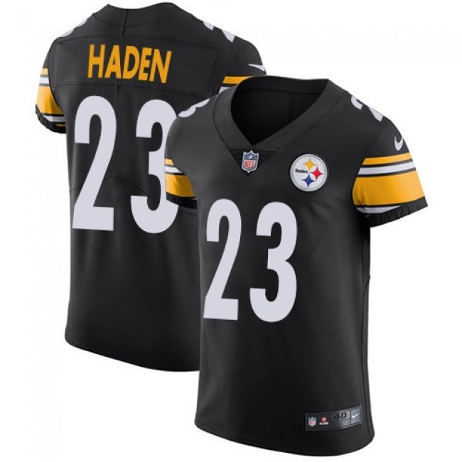 Nike Steelers #23 Joe Haden Black Team Color Men's Stitched NFL Vapor Untouchable Elite Jersey