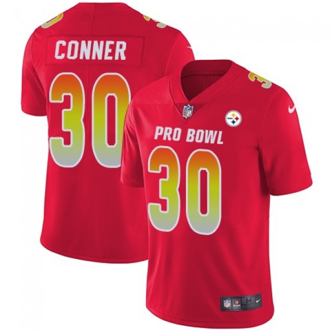 Nike Steelers #30 James Conner Red Men's Stitched NFL Limited AFC 2019 Pro Bowl Jersey