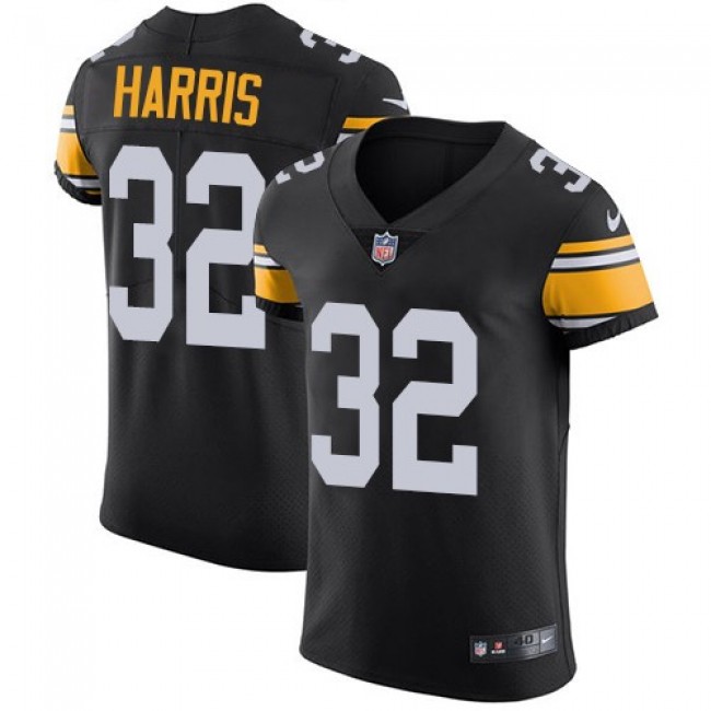 Nike Steelers #32 Franco Harris Black Alternate Men's Stitched NFL Vapor Untouchable Elite Jersey