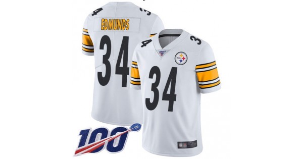 التطريز اليدوي NFL Jersey Affordable Price-Nike Steelers #34 Terrell Edmunds ... التطريز اليدوي
