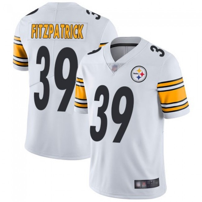 Nike Steelers #39 Minkah Fitzpatrick White Men's Stitched NFL Vapor Untouchable Limited Jersey