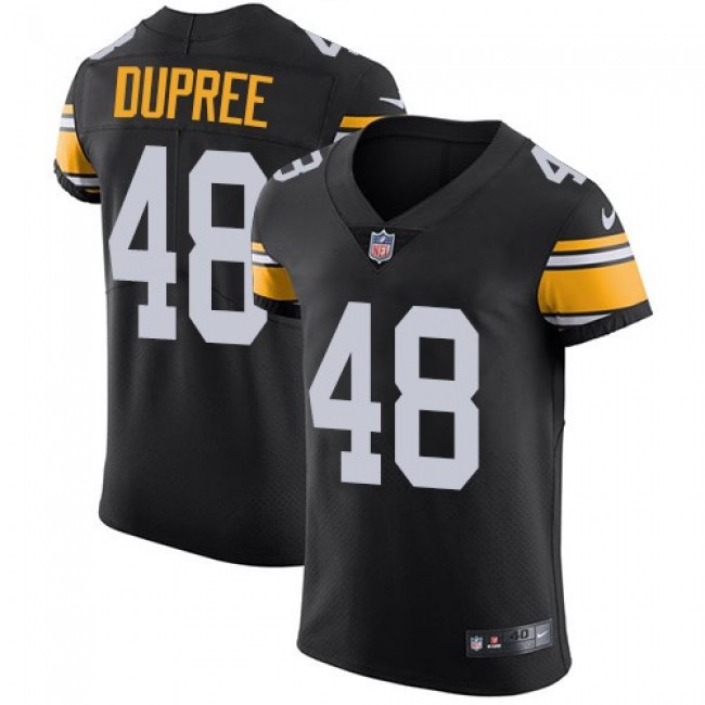 Nike Steelers #48 Bud Dupree Black Alternate Men's Stitched NFL Vapor Untouchable Elite Jersey