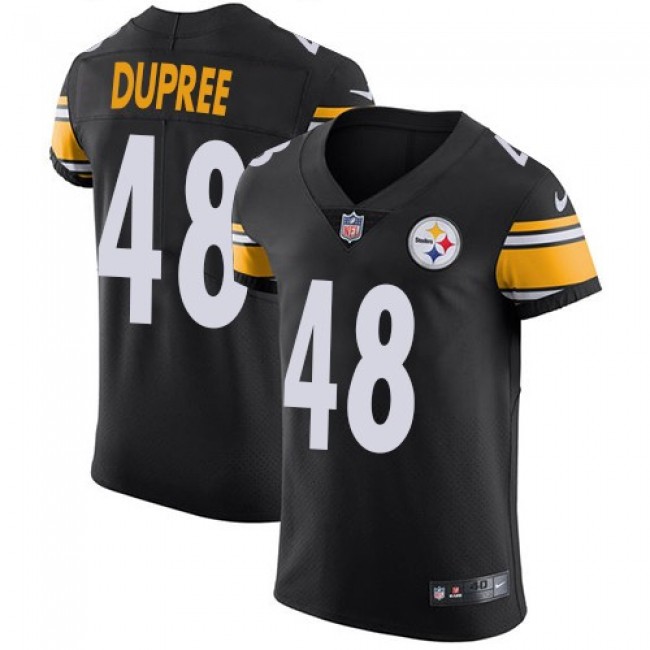 Nike Steelers #48 Bud Dupree Black Team Color Men's Stitched NFL Vapor Untouchable Elite Jersey