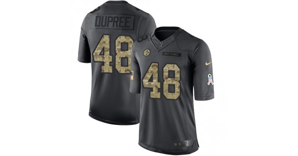 سلسلة جنزير Online NFL Jersey Style-Pittsburgh Steelers #48 Bud Dupree Black ... سلسلة جنزير