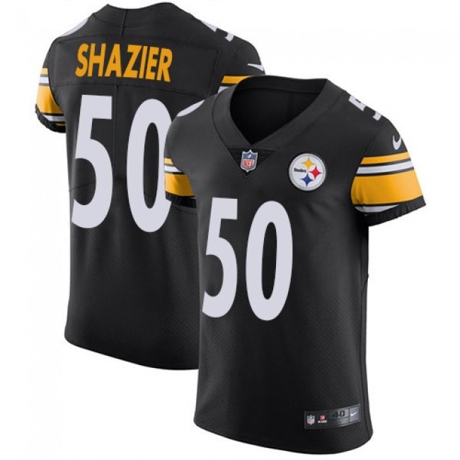 Nike Steelers #50 Ryan Shazier Black Team Color Men's Stitched NFL Vapor Untouchable Elite Jersey
