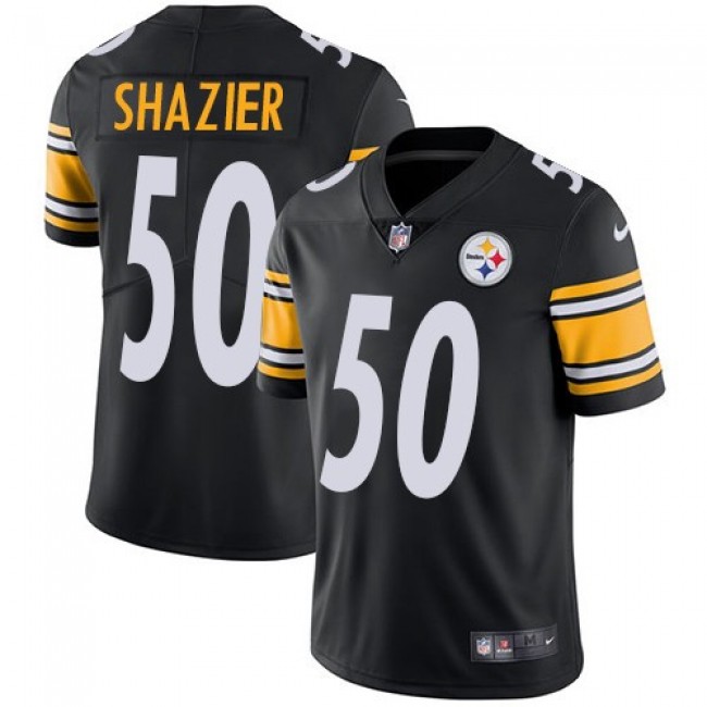 Nike Steelers #50 Ryan Shazier Black Team Color Men's Stitched NFL Vapor Untouchable Limited Jersey