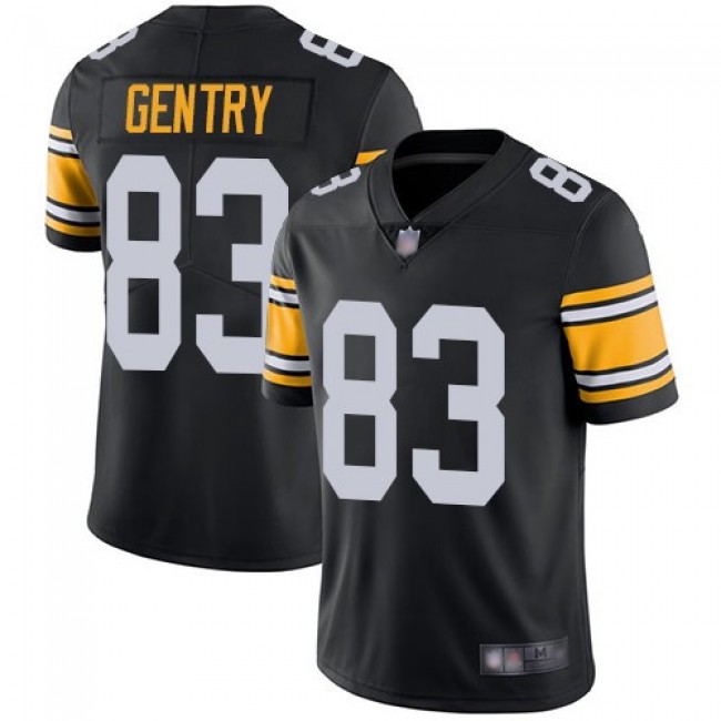Nike Steelers #83 Zach Gentry Black Alternate Men's Stitched NFL Vapor Untouchable Limited Jersey