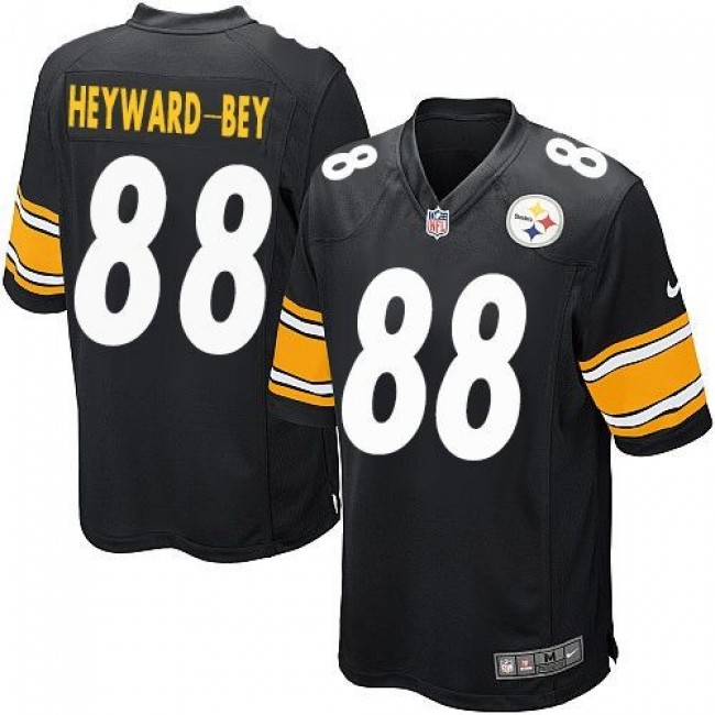 Pittsburgh Steelers #88 Darrius Heyward-Bey Black Team Color Youth Stitched NFL Elite Jersey