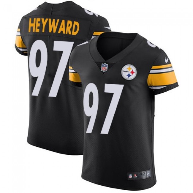 Nike Steelers #97 Cameron Heyward Black Team Color Men's Stitched NFL Vapor Untouchable Elite Jersey