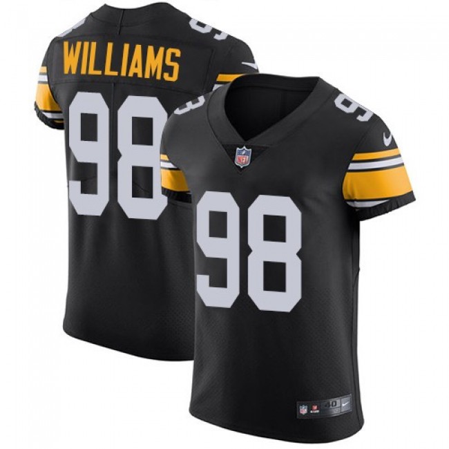 Nike Steelers #98 Vince Williams Black Alternate Men's Stitched NFL Vapor Untouchable Elite Jersey