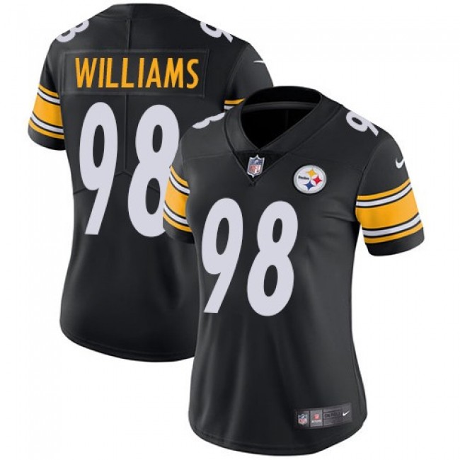 Nike Pittsburgh Steelers No98 Vince Williams Black Alternate Women's Stitched NFL Vapor Untouchable Limited Jersey
