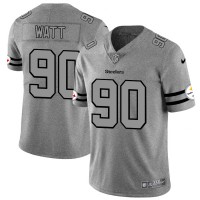 حامل كوب NFL Jersey 31-Pittsburgh Steelers #90 T.J. Watt Men's Nike Gray ... حامل كوب