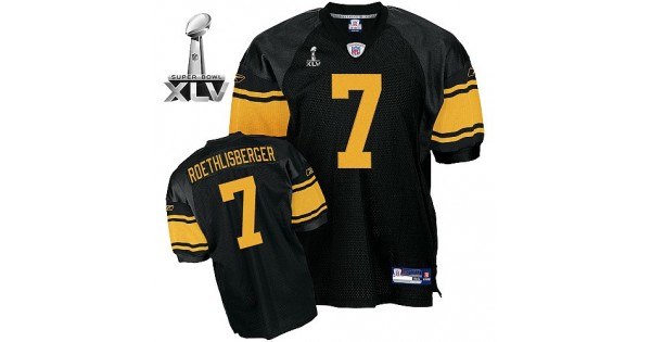 black and yellow nfl jersey