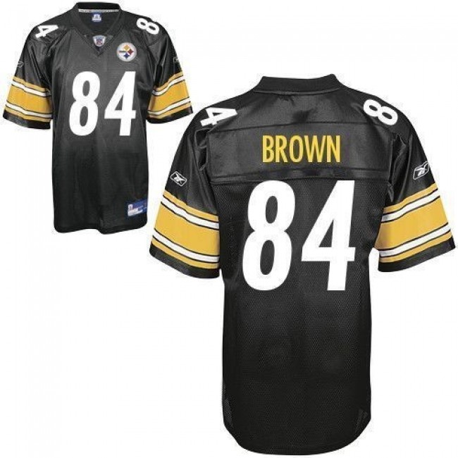 هدايا لصديقتي NFL Jersey letters-Steelers #84 Antonio Brown Black Stitched NFL ... هدايا لصديقتي