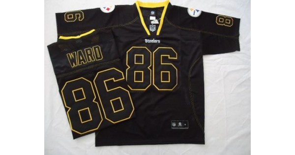 Outlet NFL Jersey Online-Steelers #86 Hines Ward Black Field ...