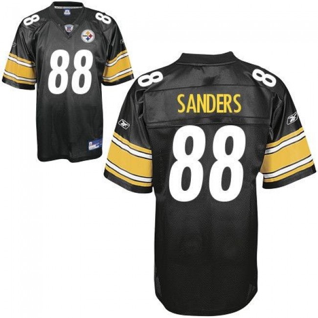 Steelers #88 Emmanuel Sanders Black Stitched NFL Jersey