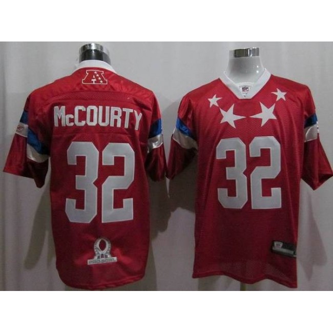 Patriots #32 Devin McCourty 2011 Red Pro Bowl Stitched NFL Jersey