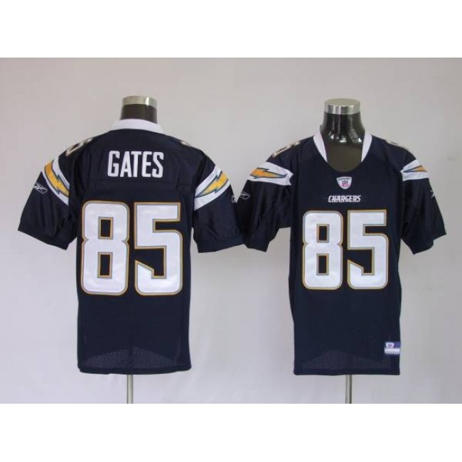 Chargers Antonio Gates #85 Stitched Dark Blue NFL Jersey