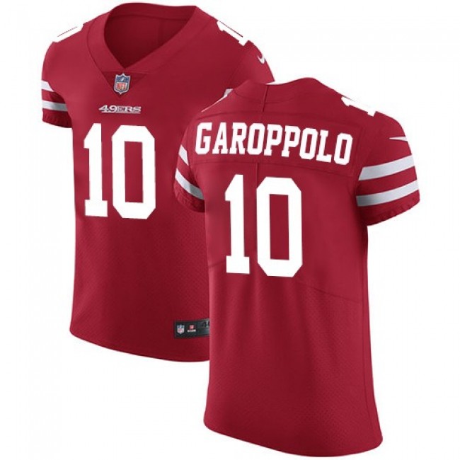 اسعار السمك NFL Jersey More Fashionable-Nike 49ers #10 Jimmy Garoppolo Red ... اسعار السمك
