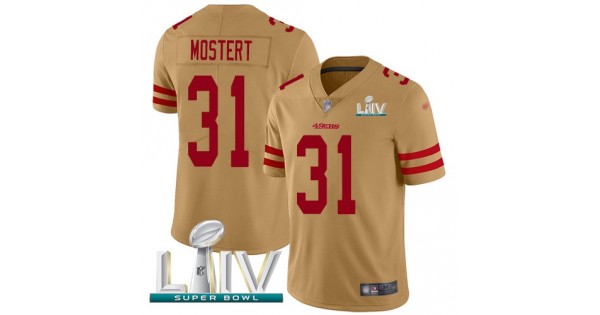 مالبورو امريكي custom NFL Jersey 3 numbers-Nike 49ers #31 Raheem Mostert Gold ... مالبورو امريكي