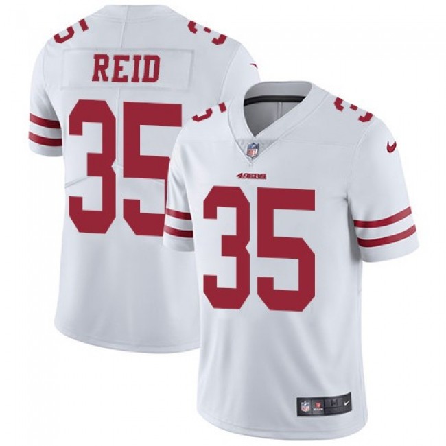 San Francisco 49ers #35 Eric Reid White Youth Stitched NFL Vapor Untouchable Limited Jersey