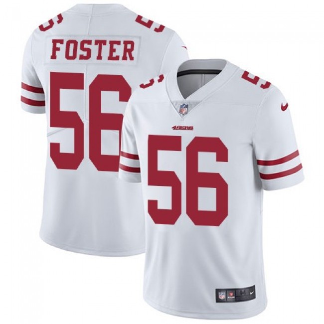 San Francisco 49ers #56 Reuben Foster White Youth Stitched NFL Vapor Untouchable Limited Jersey
