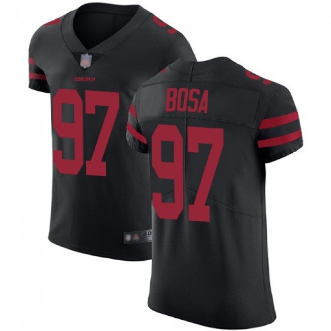 Nike 49ers #97 Nick Bosa Black Alternate Men's Stitched NFL Vapor Untouchable Elite Jersey