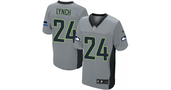 رسائل ايجابيه NFL Jersey redesign-Seattle Seahawks #24 Marshawn Lynch Grey ... رسائل ايجابيه