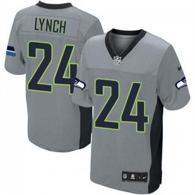 مكونات الكورن فليكس NFL Jersey redesign-Seattle Seahawks #24 Marshawn Lynch Grey ... مكونات الكورن فليكس