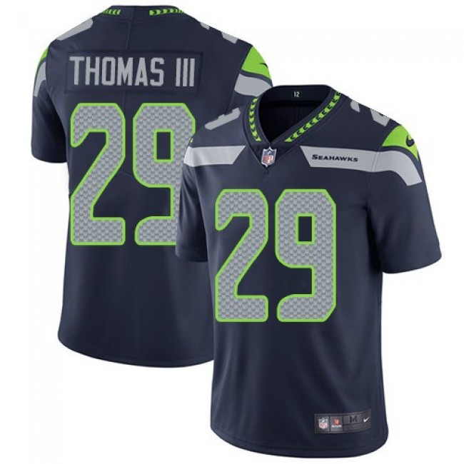 Seattle Seahawks #29 Earl Thomas III Steel Blue Team Color Youth Stitched NFL Vapor Untouchable Limited Jersey