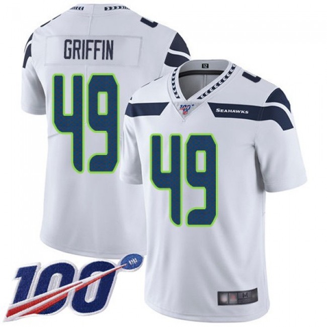 وايت تو بلاك NFL Jersey overnight shipping-Nike Seahawks #49 Shaquem Griffin ... وايت تو بلاك