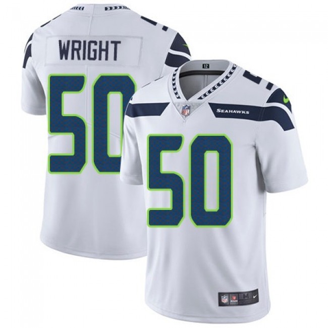 Seattle Seahawks #50 K.J. Wright White Youth Stitched NFL Vapor Untouchable Limited Jersey
