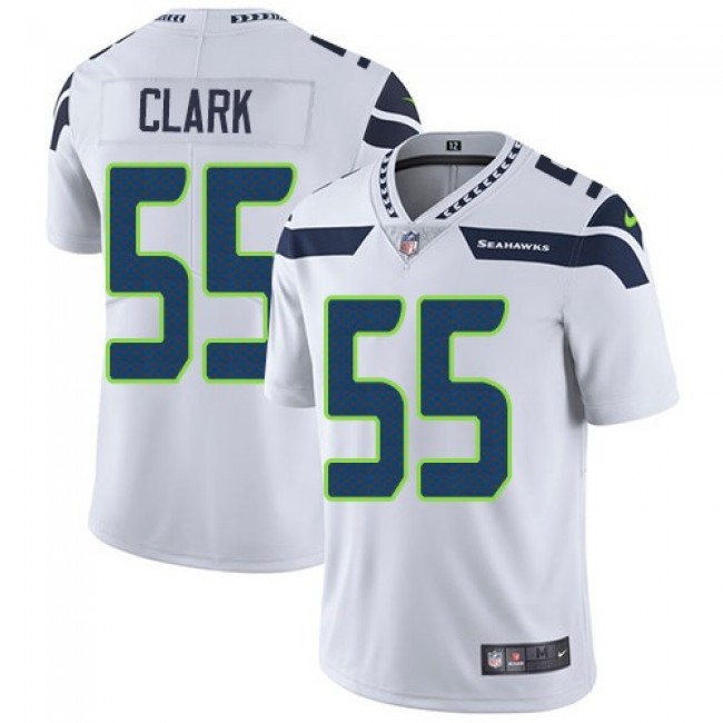 Seattle Seahawks #55 Frank Clark White Youth Stitched NFL Vapor Untouchable Limited Jersey