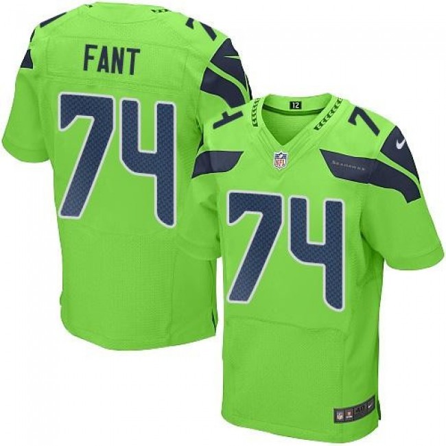 افضل دراي فود للقطط Nike Seattle Seahawks #74 George Fant Green Men's Stitched NFL Limited Rush Jersey افضل دراي فود للقطط