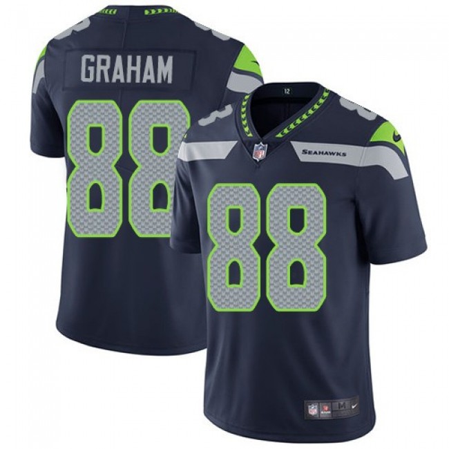 Seattle Seahawks #88 Jimmy Graham Steel Blue Team Color Youth Stitched NFL Vapor Untouchable Limited Jersey