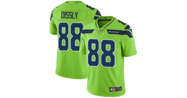 التالف US NFL Jersey Store-Nike Seahawks #88 Will Dissly Green Men's ... التالف