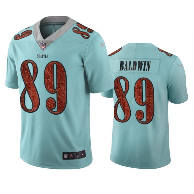 Seattle Seahawks #89 Doug Baldwin Light Blue Vapor Limited City Edition NFL Jersey