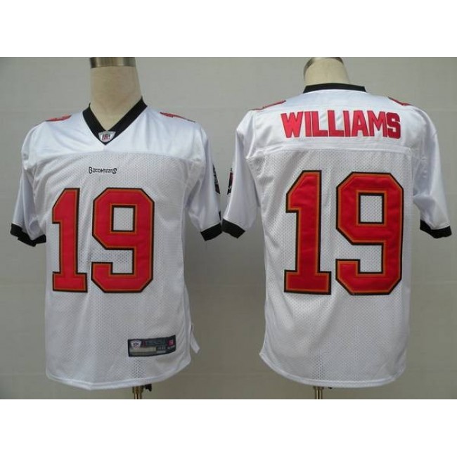 Buccaneers #19 Mike Williams White Stitched NFL Jersey