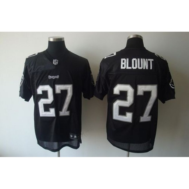 Buccaneers #27 LeGarrette Blount Black Shadow Stitched NFL Jersey
